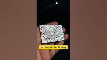 Làm Thủ Công Mặt Dây Lưng Bạc Nguyên Khối #vangbaclehieu #mặtthắtlưngbạcnguyênchất #thủcông