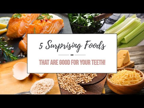 5 आश्चर्यजनक खाद्य पदार्थ जो दांतों के लिए अच्छे हैं!