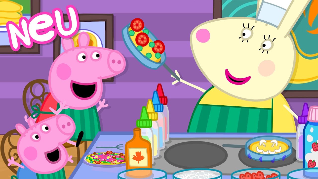 Peppa-Wutz-Geschichten | Ausgefallene Pfannkuchen | Videos für Kinder