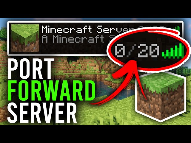 How To Port Forward Minecraft Server (Guide) | Minecraft Port Forward Tutorial class=