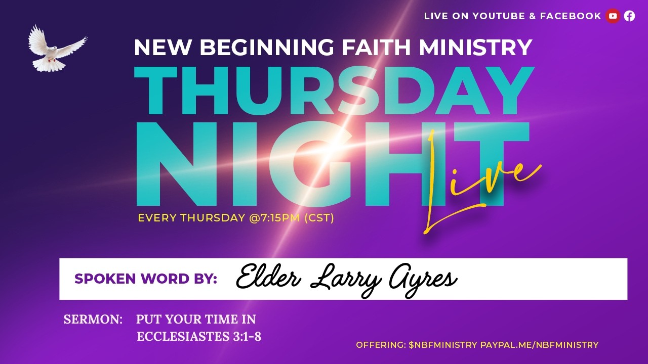 Put Your Time In : Elder Larry Ayers