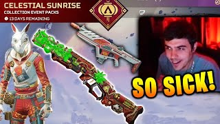 TSM ImperialHal reacts to Celestial Sunrise Collection Event (New skins for guns & legends)