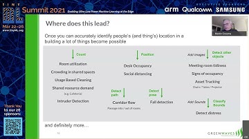 tinyML Summit 2021 Partner Session: A real application of TinyML in Intelligent Building Sensors