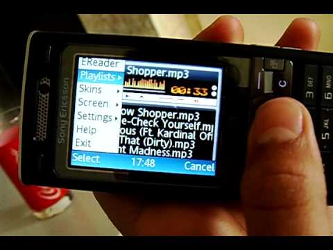 Sony Ericsson K800 Winamp NEW