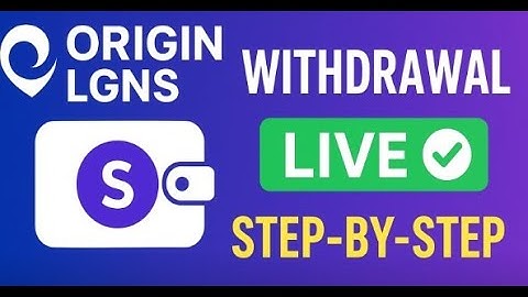💰 Origin LGNS Withdrawal Process | Step-by-Step Live Withdrawal Proof in Hindi 2025