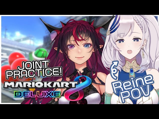 【Mario Kart 8 Deluxe】Joint practice w/ IRyS! Let's hope for victory【hololiveID 2nd gen】のサムネイル