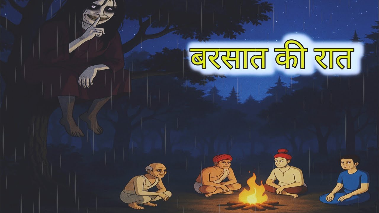बरसात के भूतिया किस्से|Barsaat ki raat। Horror kahaniyan | scary kahani |Horror story by Sandy Toons
