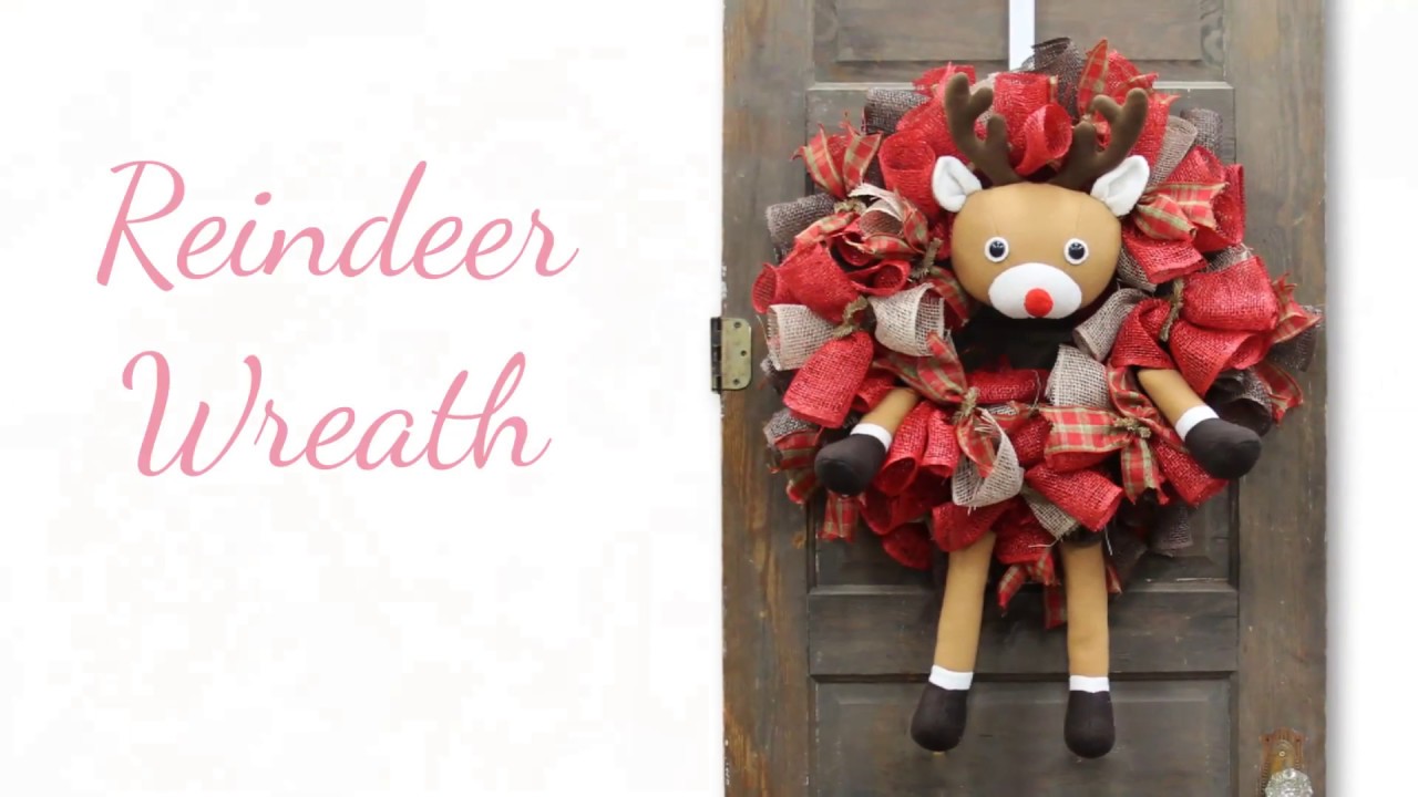 Reindeer Wreath Enhancement