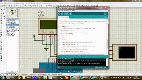 Tutorial : Menggunakan LCD di Simulasi Proteus ISIS dengan Arduino
