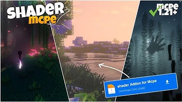 Best shader for Minecraft pe 1.21+ | mcpe best render dragon shader 1.21+