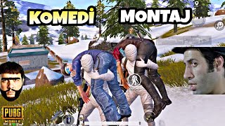 KOMEDİ MONTAJ 😂 GÜLMEMEK İMKANSIZ - PUBG MOBİLE KOMİK MONTAJ