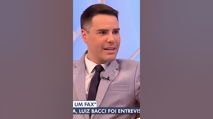 Luiz Bacci, ainda criança, foi entrevistado por Jô Soares: “Mandei um fax”