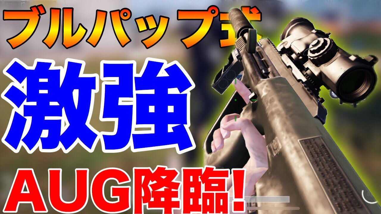 【PUBG MOBILE】ブルパップ式最強武器はコイツかもしれん‼フレアガンから投下された『AUG』を使って１１キル優勝‼【PUBGモバイル】【スマホ版】