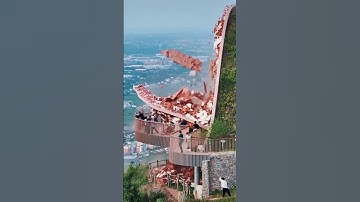 Rockfall Incident Leaves Trail of Destruction