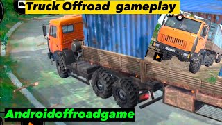 Offroad Truck adventure on mud|Mudrunner 2017 android gameplay| screenshot 3