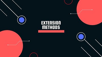 [C#] - Extension methods
