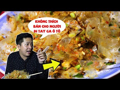 Video Quán bánh tráng mỡ hành không thích bán cho người đi... - youtube
