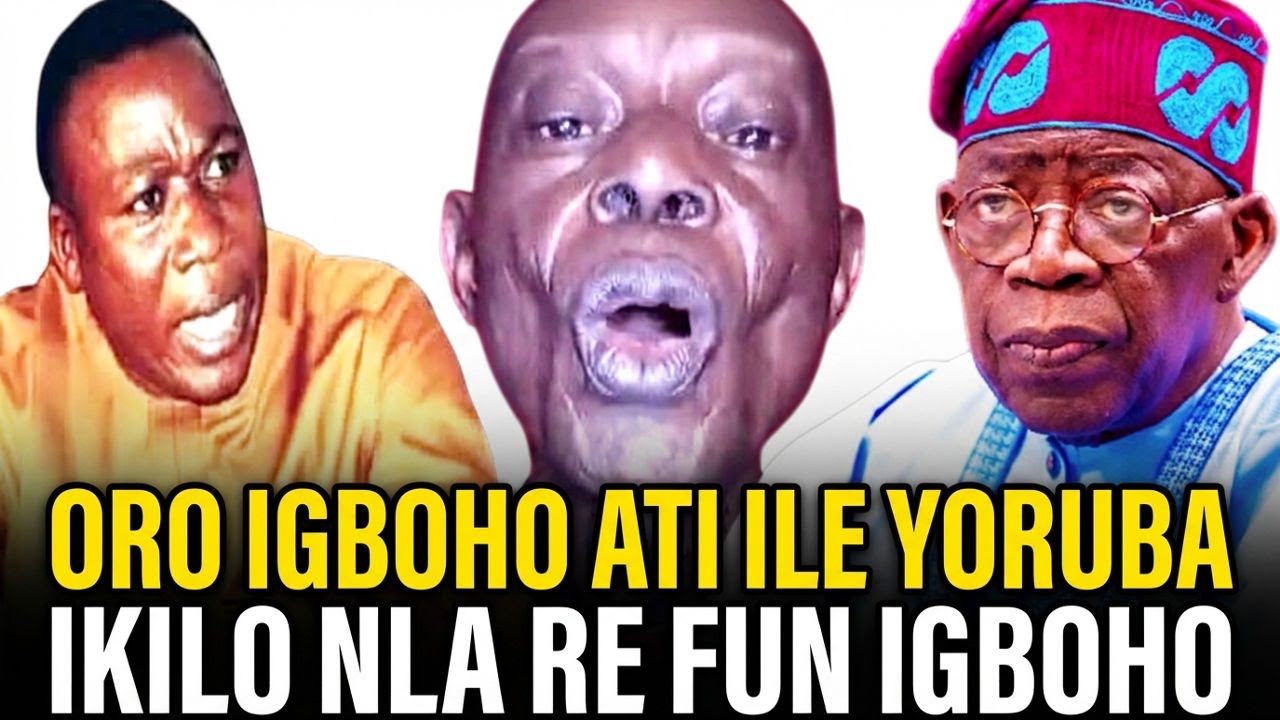 IKILO NLA RE FUN OLOYE SUNDAY IGBOHO LORI ORO IJOBA APC ATI TINUBU LATI ENU PASTOR YI