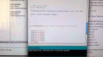 Arduino to 4dsystems uOLED 128-G1