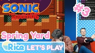 Spring Yard Zone - Peter Plays Sonic 1 for the First Time