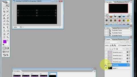 How to make Glitter Text on Photoshop CS2