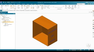 Solid Edge 2024 - Create 3D Sheet Metal Parts for Freshers according to Industry Standards.