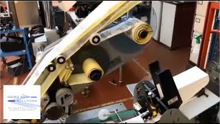 Altech labeller and conveyor
