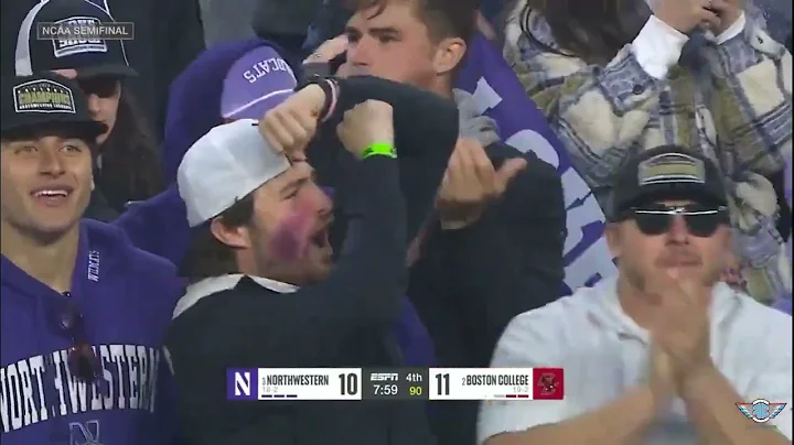 NCAA Semifinal Comeback! Northwestern Defeats Boston College