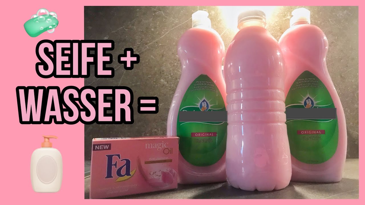 Update New FLÜSSIGSEIFE sooo EINFACH selber machen | Günstig | Schnell | Discounter | Seife | DIY