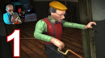 Neighbor House-Scary Neighbor Survival Horror Game  - Gameplay Walkthrough Part 1 (Android, iOS) #1