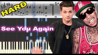 Wiz Khalifa - See You Again ft. Charlie Puth | Sheet Music & Synthesia Piano Tutorial