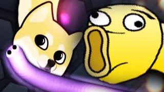 Slither.io Doge No Mercy Killing Biggest Snake Slitherio Best Moments!