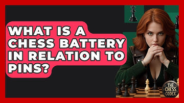 What Is A Chess Battery In Relation To Pins? - The Chess Codex