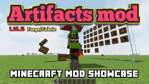 Minecraft 1.18.2 - Artifacts mod