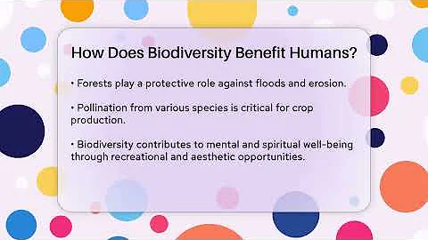 How Does Biodiversity Benefit Humans? - Ecosystem Essentials