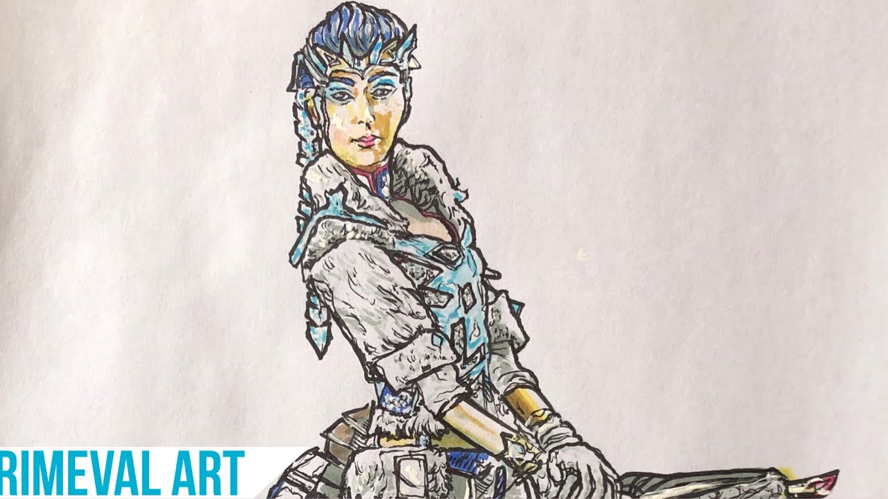 Apex Legends “Loba Crystalline Perfection” Hyper Speed Painting