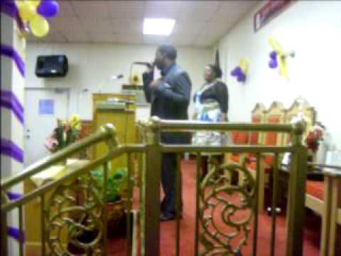 Bro Jamal singing "Jesus now more than ever' and "...