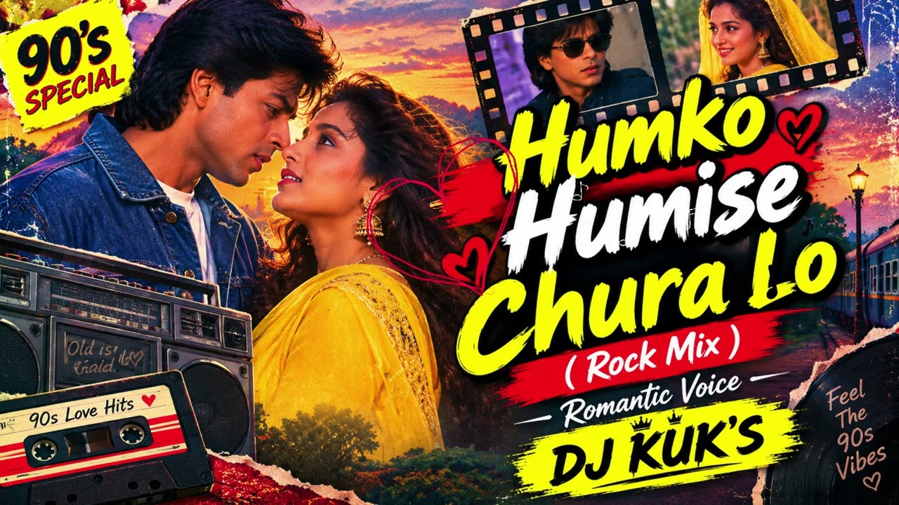 Humko Humise Chura Lo (Rock Mix) – Romantic Voice | DJ KUK'S
