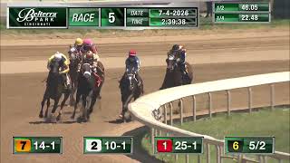 RACE 5 PROGRAM 7 4 2026