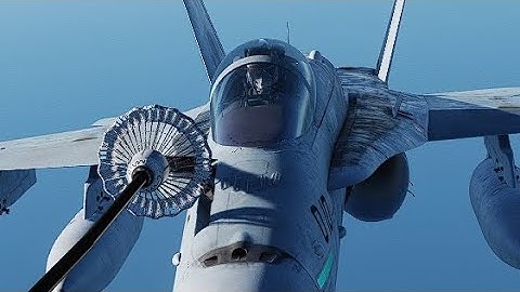 DCS ~ F/A-18C ~ AAR Training ~ TRACKIR 5