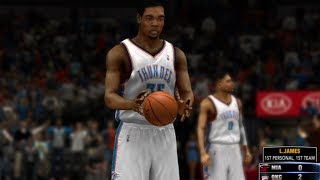 Kevin Durant Doesn't Miss! - NBA 2K14 100 Point Challenge (XBOX 360)