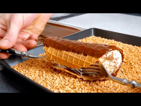 Everybody Will Scream For This Recipe With Waffle Cones & Bananas!