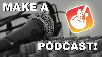How to Make a Podcast in GarageBand for Beginners! (iPad/iPhone)