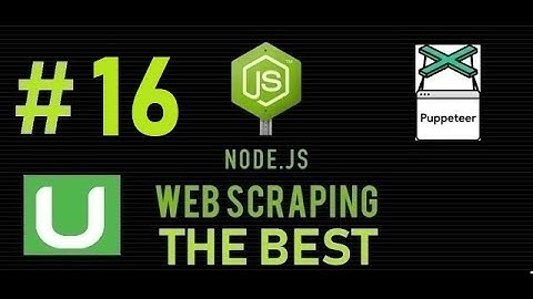 nodeJs web scraping tutorial |  Cheerio and puppeteer#16