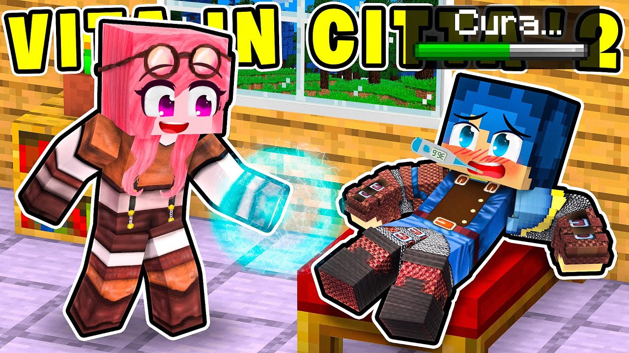 PHERE MI HA SALVATO NEL DUNGEON NELLA VITA IN CITTÀ 2! - MINECRAFT Ep.87