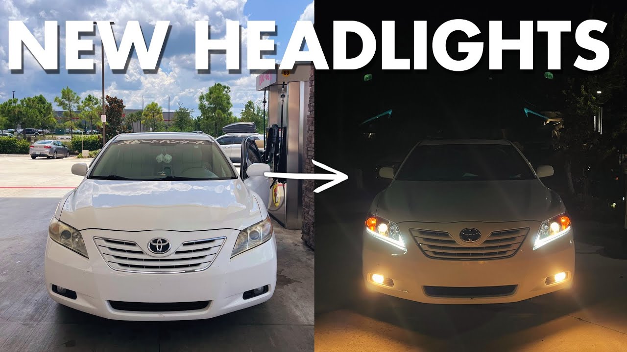 How to replace headlights on a 2007 Toyota Camry