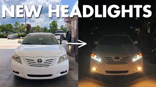 How To Replace Headlights On A 2007 Toyota Camry