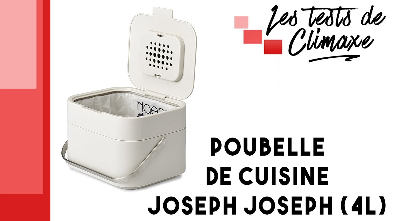 Test d'une poubelle à compost Joseph Joseph de 4L 