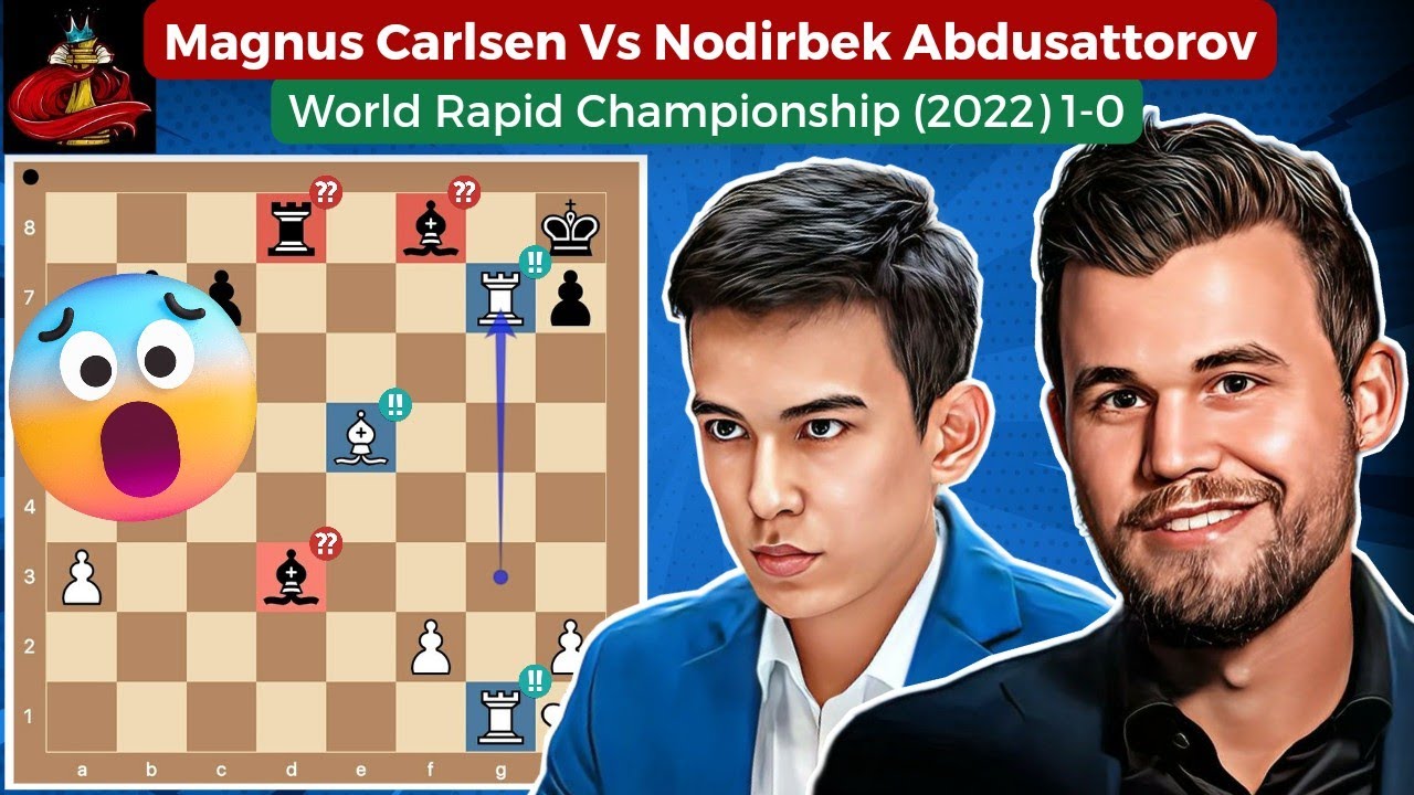 World Rapid Day 1: Carlsen's Abdusattorov revenge