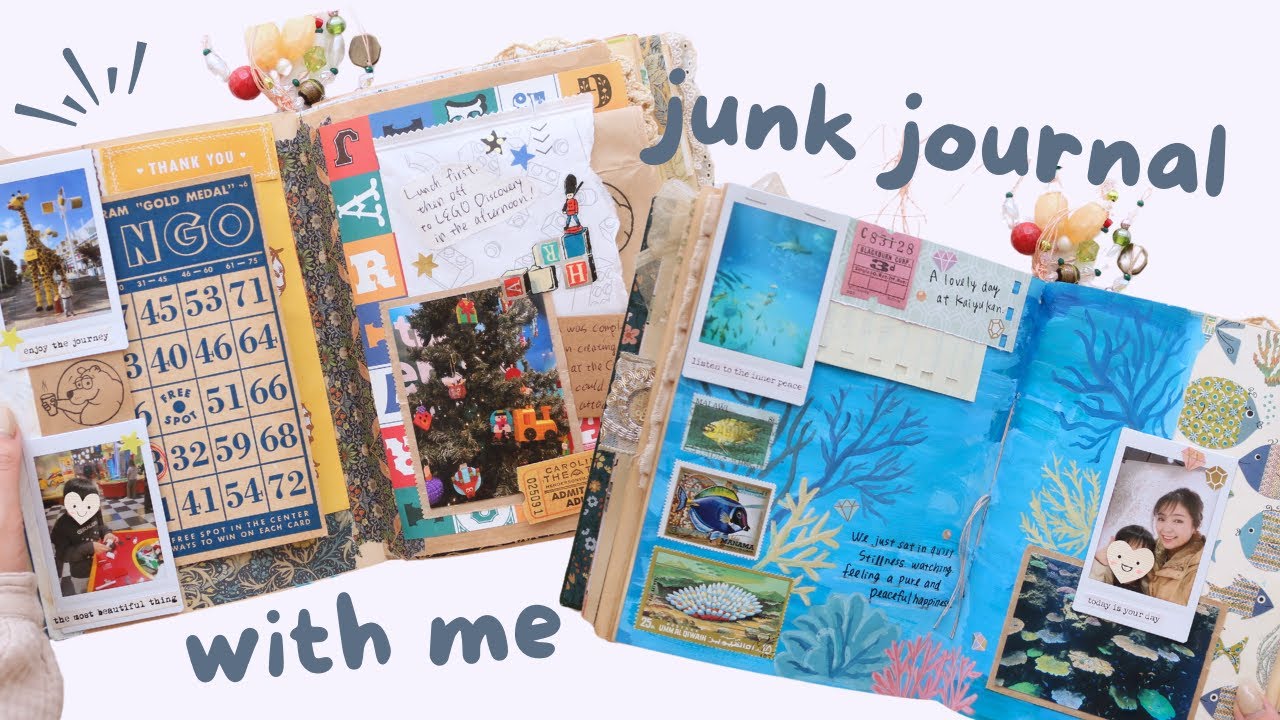 Achieve the Perfect Vintage Style in Your Junk Journal - YouTube